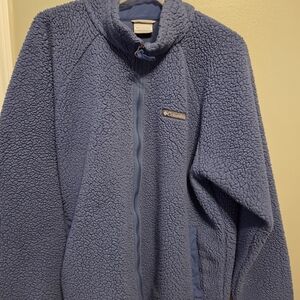 Columbia Blue Fleece Jacket
